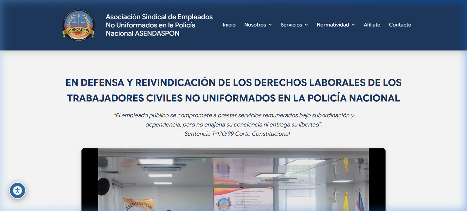 Portal Web ASENDASPON